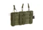 Preview: Invader Gear 5.56 Triple Direct Action Mag Pouch Molle OD Olive Drab