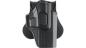 Preview: Umarex Polymer Paddle Holster Compact for GLOCK 17 / 19 etc. with Release-Button