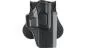 Preview: Umarex Polymer Paddle Holster Compact for GLOCK 17 / 19 etc. with Release-Button