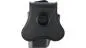 Preview: Umarex Polymer Paddle Holster Compact for GLOCK 17 / 19 etc. with Release-Button