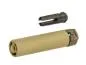 Preview: 5KU US SOCOM 5.56 SPITFIRE Tracer Sound Suppressor Tan