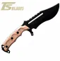 Preview: TS BLADES RAPTOR G3 GRIP SAND DUMMY KNIFE