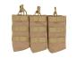 Preview: Dreifach 7.62x39 AK Mag Pouch - TAN