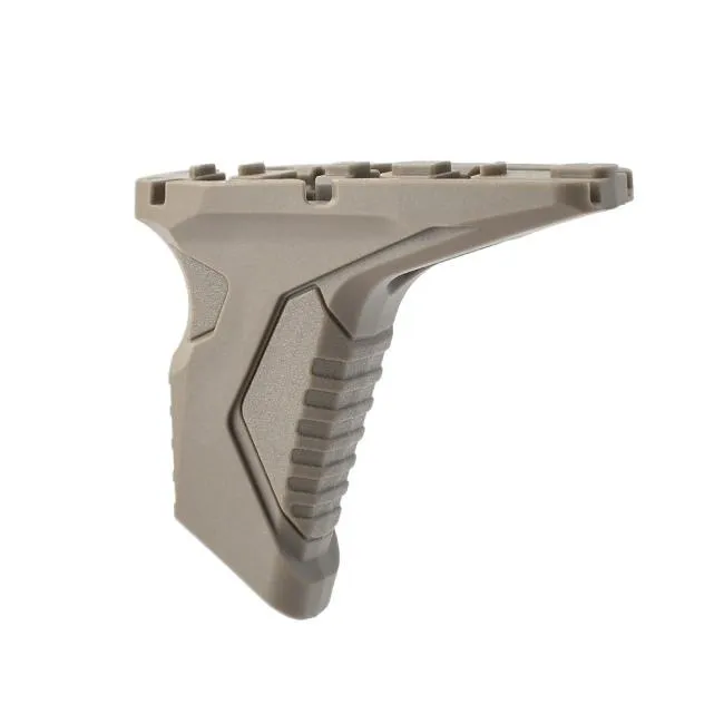 LINK ANGLED HAND STOP FOR M-LOK/KEYMOD SYSTEMS TAN