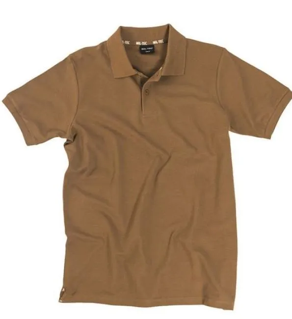 POLOSHIRT PIKEE 250GR.CO.COYOTE