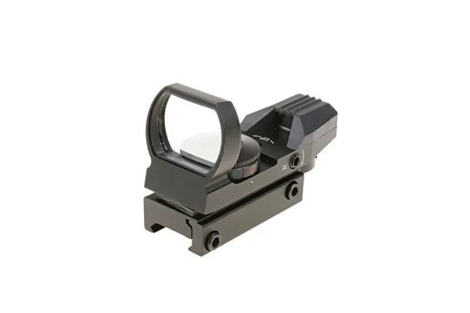 Theta Optics Open Reflex Sight Black Red Dot