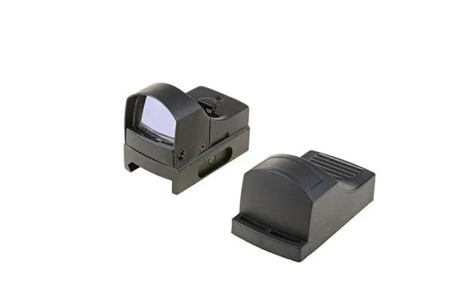 Theta Optics Micro Reflex Sight Red Dot Black