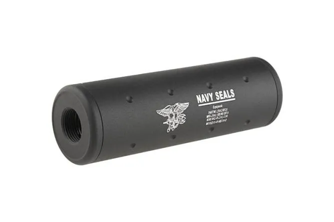 SHS XF-4-K Silencer mit 14mm positiv und negativ Gewinde 100mm