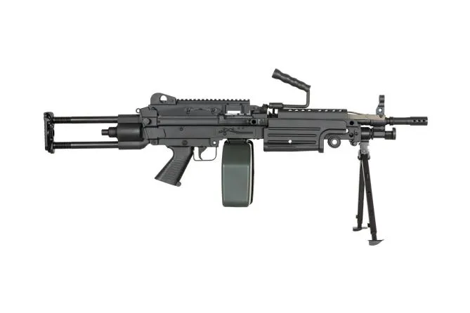 Specna Arms SA-249 Para Core Maschine Gun Black AEG 0,5 Joule