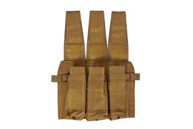 Triple 5.56 Magazine Pouch Tan