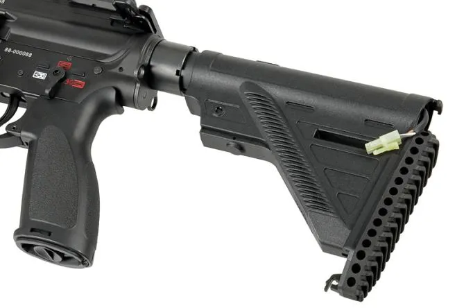 Slim AEG 416/AR15 Rifle Stock - Black