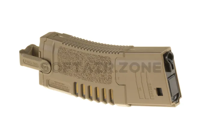 Ares Amoeba M4/M16 Hi-Cap Magazin 300 Schuss Tan