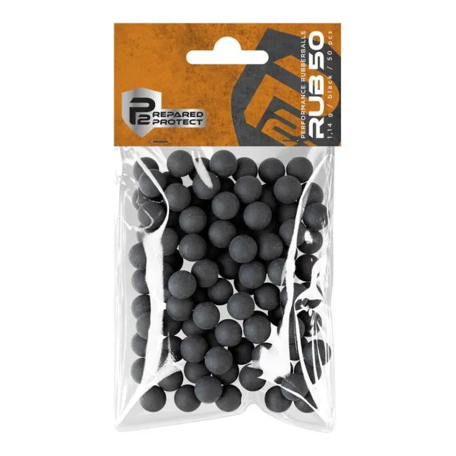 Umarex P2P RUB 50 Rubberballs 50 Pieces Bag