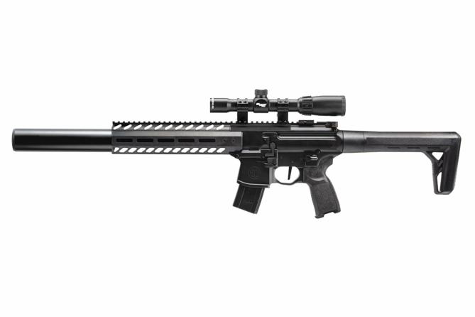 Sig Sauer MCX  4,5mm Druckluft Co2 inkl. Sig ZF 1-4x24 Non Blow Back