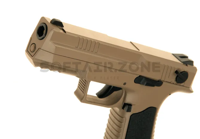 CM127 Tan AEP Pistole 0,5 Joule ab 14