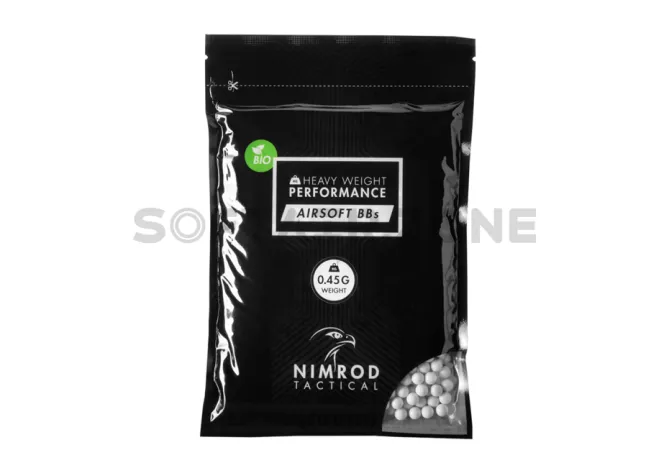 Nimrod 0,45g Bio BB Professional Performance White 1000 Schuss Beutel