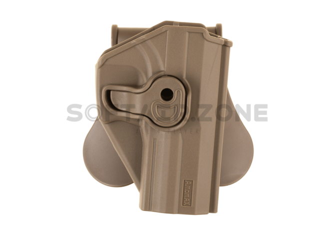 Amomax Paddle Holster für USP/USP Compakt/G&G GTP9 Tan CM125