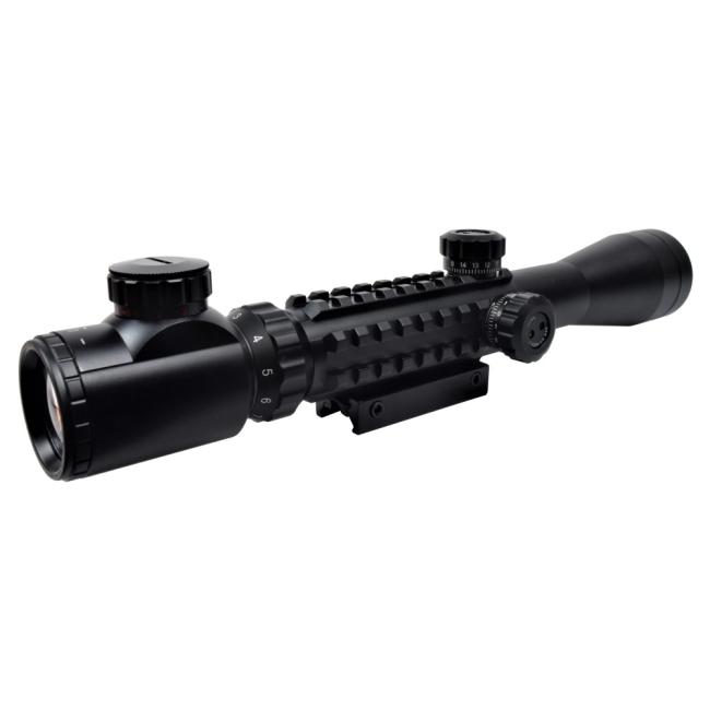 JS-TACTICAL SCOPE ZOOM 3X-9X LENS 40MM