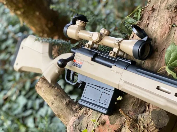 Amoeba Striker AS-02 Sniper Rifle Tan 0,5 Joule Edition