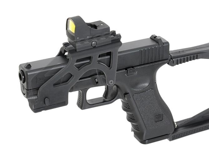 RIS rail mount passend für G17 modelle schwarz