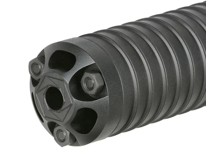 Airosft Silencer For AK 14mm - Black [5KU]