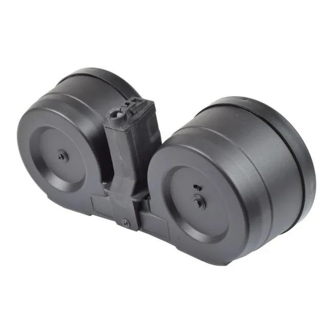 A&K 2500 Rds Electric Drum Mag works for MP5 Replica