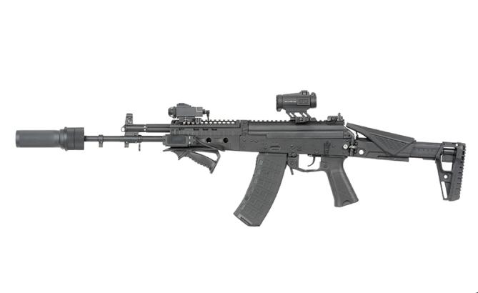 Well Pro WE09 Modern Assault Rifle Advanced Black 0,5 Joule AEG