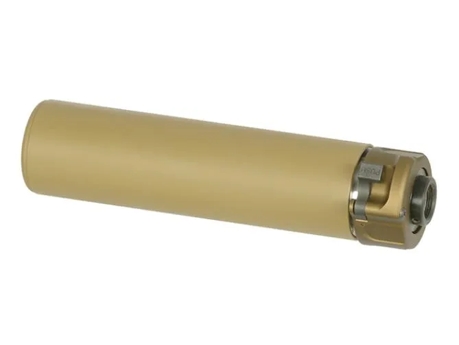 5KU US SOCOM 5.56 SPITFIRE Tracer Sound Suppressor Tan