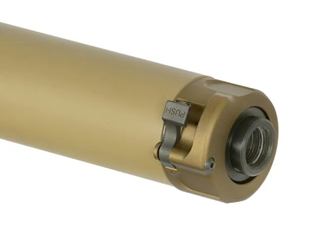 5KU US SOCOM 5.56 SPITFIRE Tracer Sound Suppressor Tan