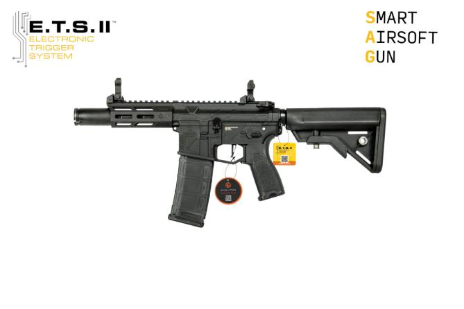 Evolution Ghost 2 XS EMR A   E.T.S II  Black  S-AEG