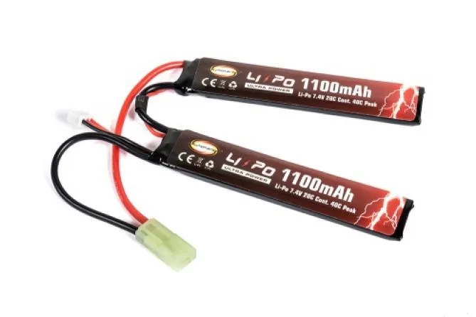 Evolution/Phantom Li-Po Ultra Power 7,4V 1100mAh 20C-40C Peak