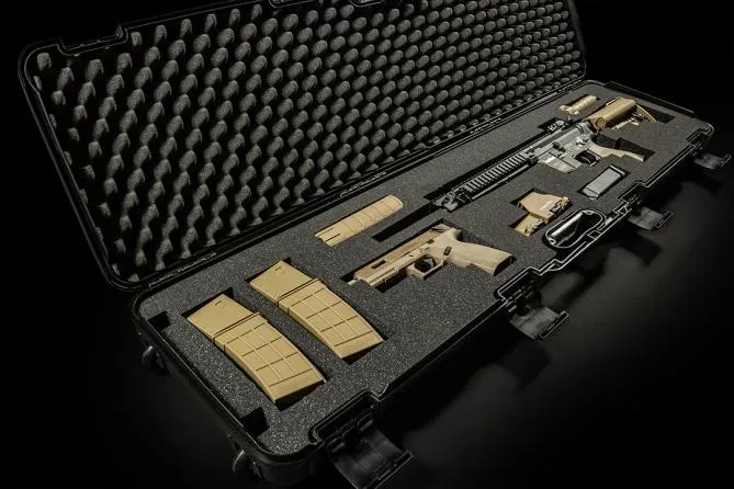 Evolution Rifle Hard Case Wheeled 175,5 x 29x 12 Black