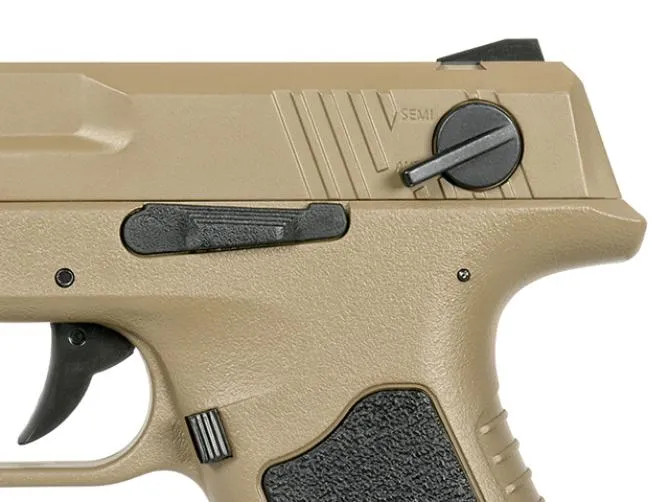 CM127 Tan Mosfed Edition Gen. 3 AEP Pistol 0,5 Joule (Li-Po+Mosfet)