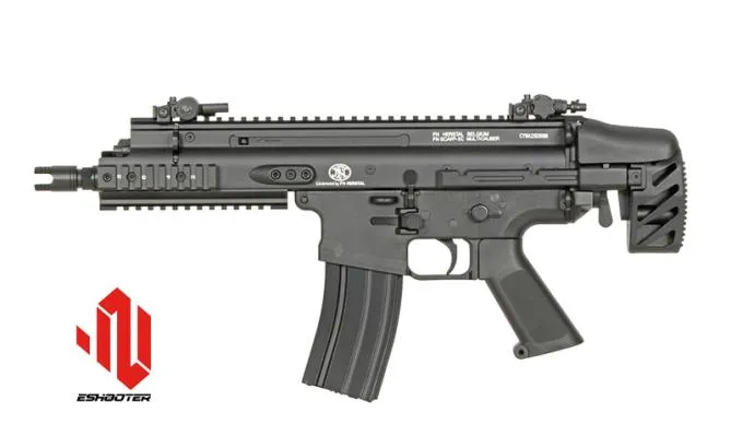 Cyma SCAR SC PDW Black with Eshooter 0,5 Joule AEG