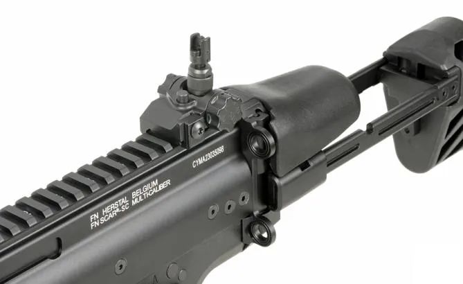 Cyma SCAR SC PDW Black mit ETU & Mosfet 0,5 Joule AEG ab14