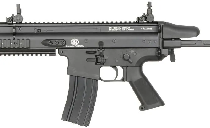 Cyma SCAR SC PDW Black with Eshooter 0,5 Joule AEG