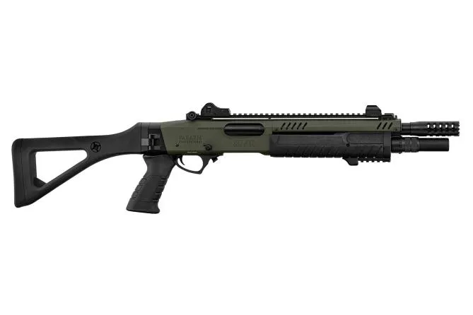 FABARM STF12 Compact Shotgun OD Green 6mm Gas Non Blowback