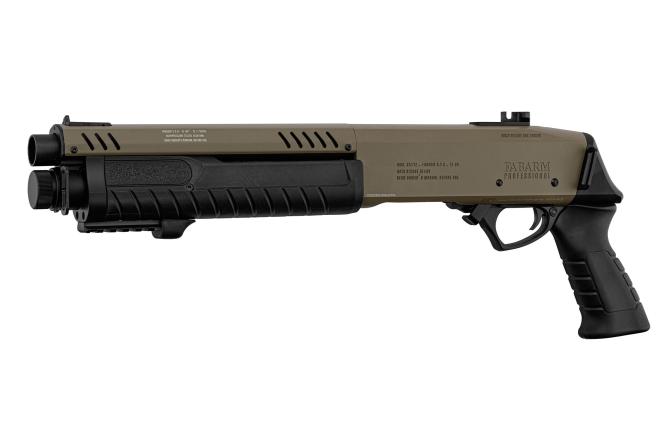 FABARM STF12 Initial Short Shotgun US Tan 6mm Gas Non Blowback