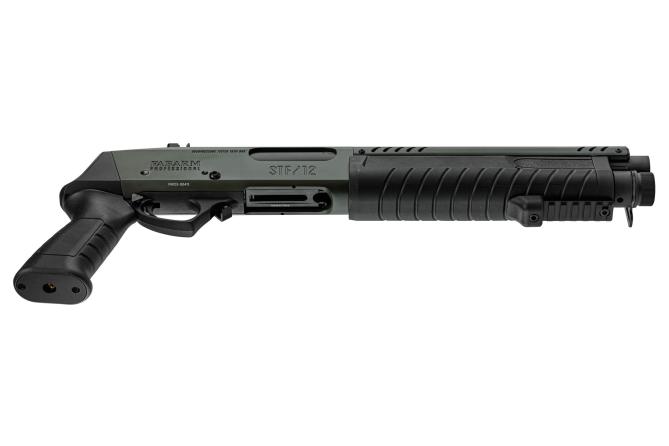 FABARM STF12 Initial Short Shotgun OD Green 6mm Gas Non Blowback