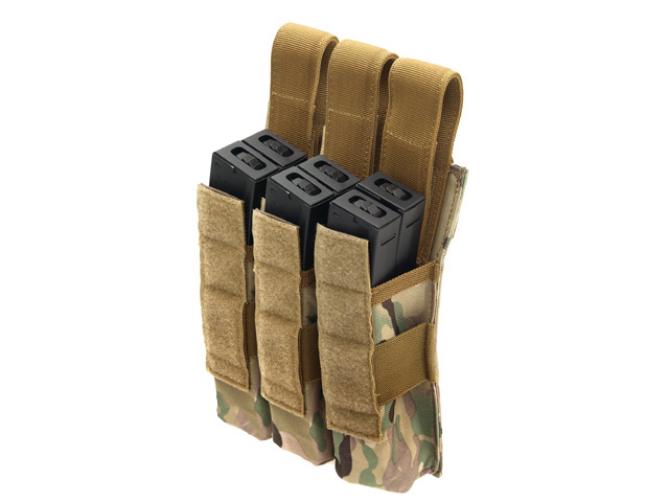 Triple magazine pouch Black suitable for MP5 3-6 Magazines