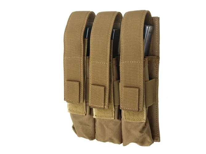 Triple magazine pouch Tan suitable for MP5 3-6 Magazines