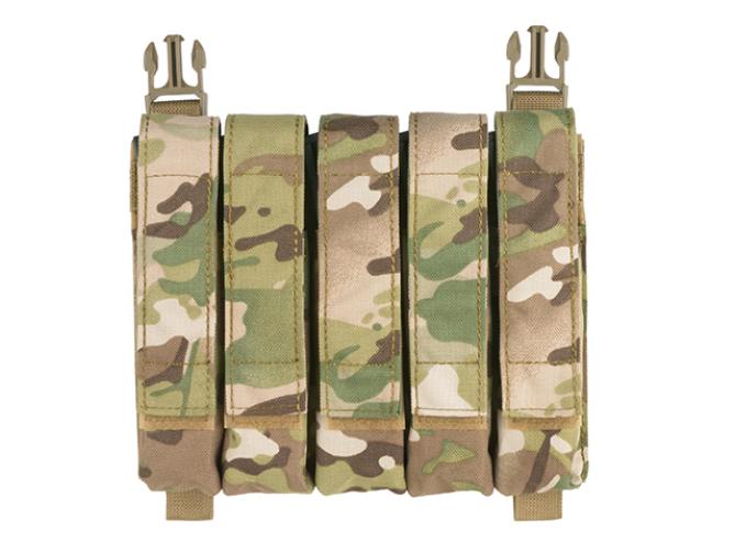 SMG Hybrid Mag Pouch 5 Mags Mulitcamo passend fur MP5 Modelle