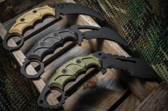 TS CHACAL GRIP SAND DUMMY KNIFE