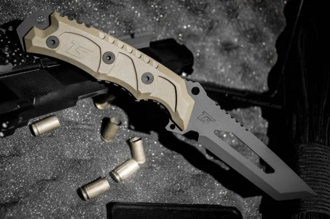 TS-BLADES ELITE GRIP SAND DUMMY KNIFE