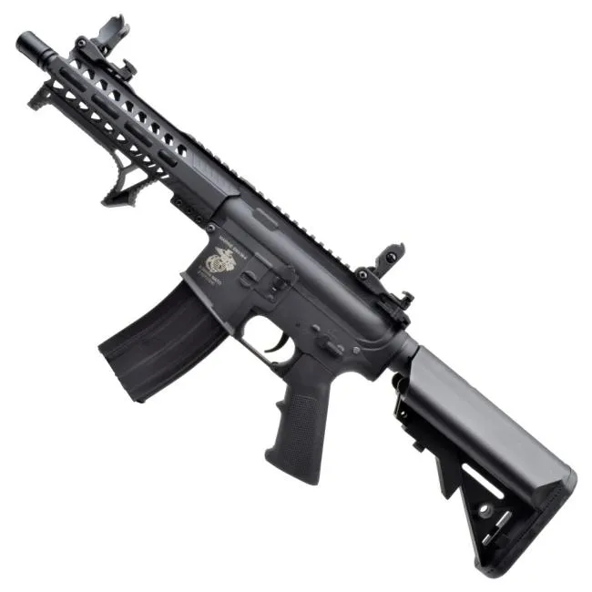 DBoys M4 8" Polymer CQB Rifle Black AEG 0,5 Joule