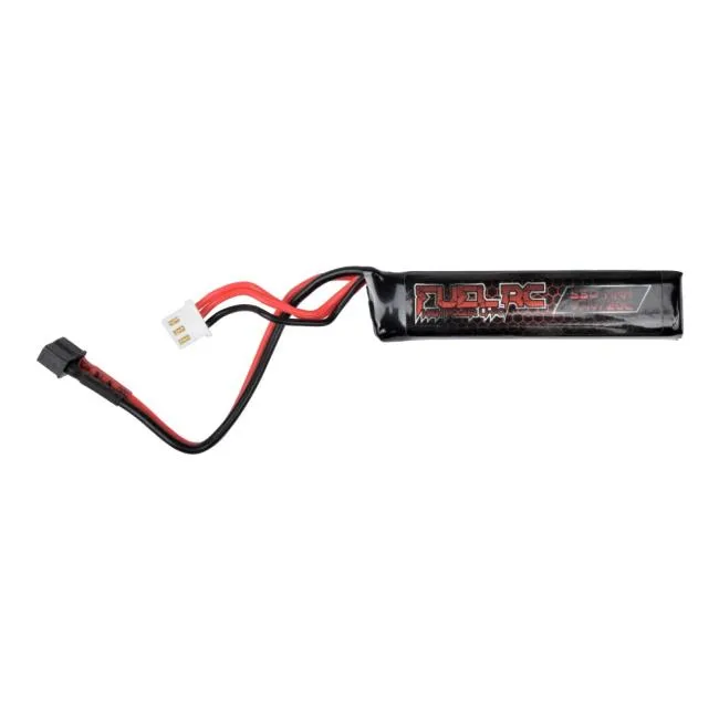 Fuel 7,4V 550mAh 20C Li-PO with Mini Dean / T-Plug Anschluss for CYMA Gen.3 AEP