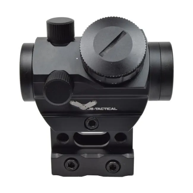 JS-Tactical Red Dot mit 1" High Riser Black