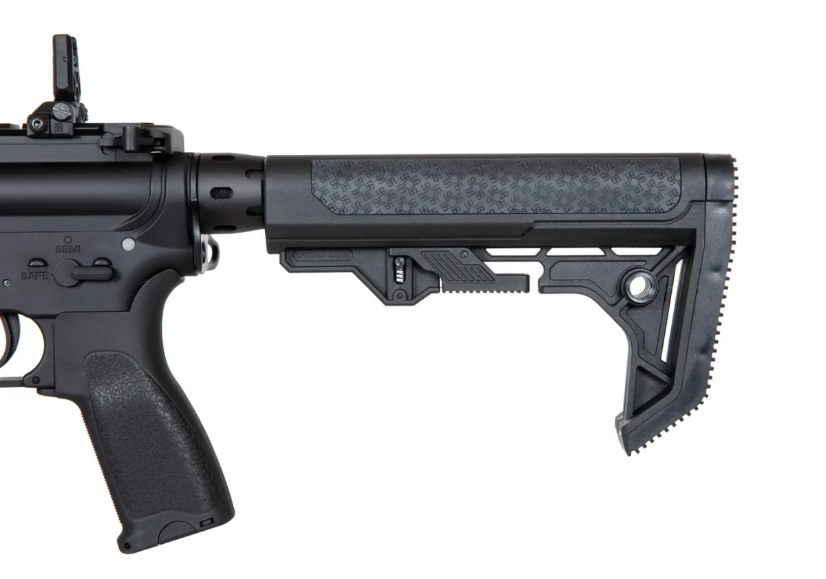 Specna Arms SA-E17 EDGE mit X-ASR Mosfet und Light Ops Schaft Black AEG 0,5 Joule - Kopie