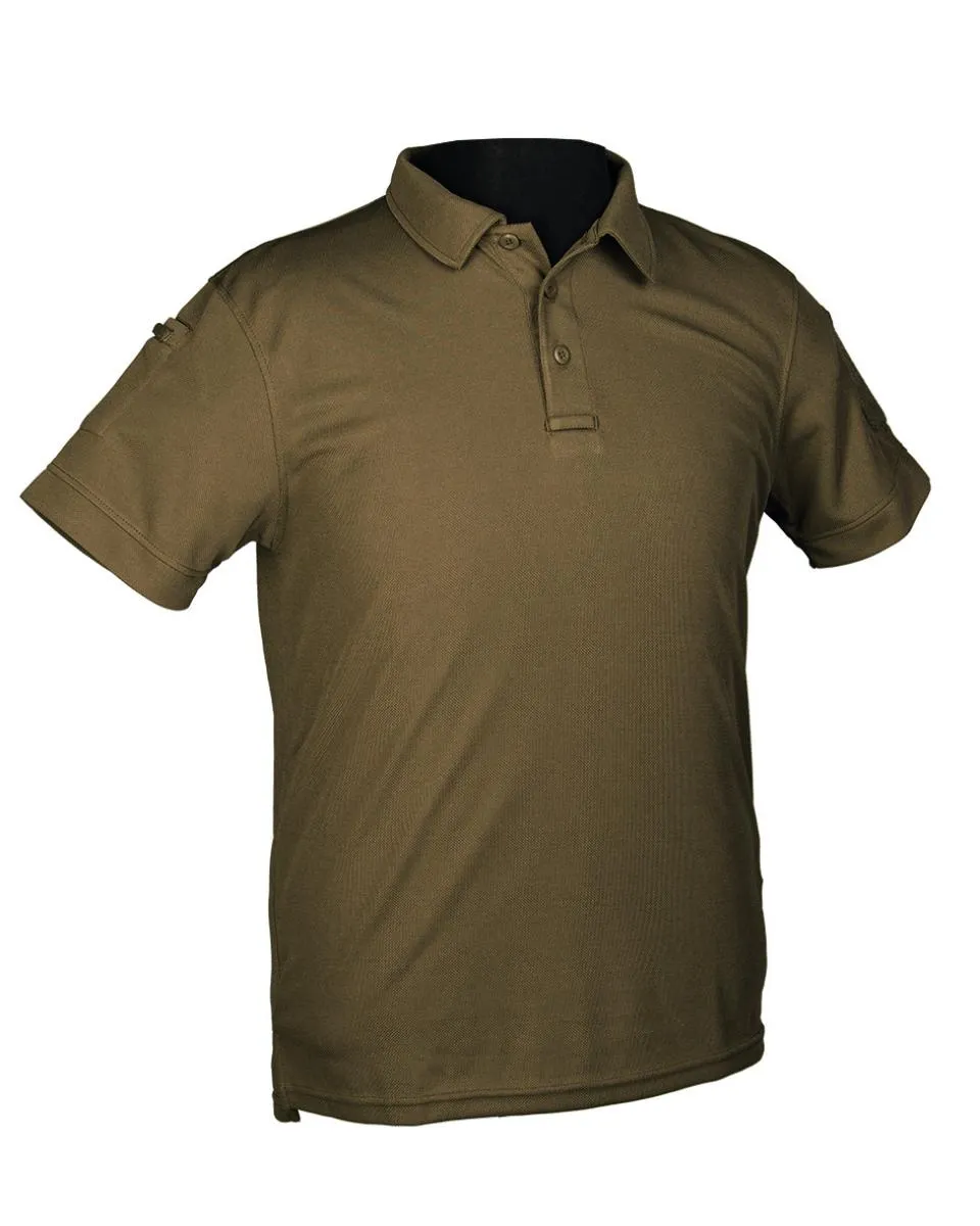 OD TACTICAL SHORT SLEEVE POLO SHIRT QUICKDRY