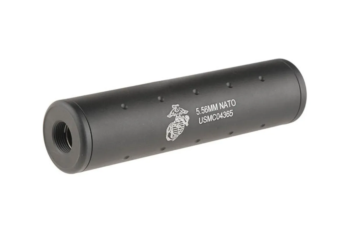 SHS XF-5-K Silencer with 14mm positiv and negativ thread 130mm